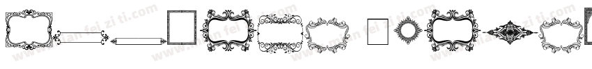 Vintage Frames 27字体转换